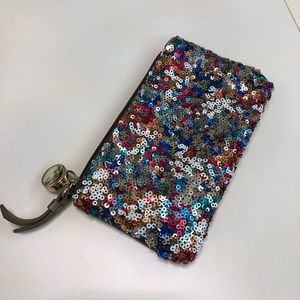 LOFT Sequined Party Going Out Pouch NEW!!!